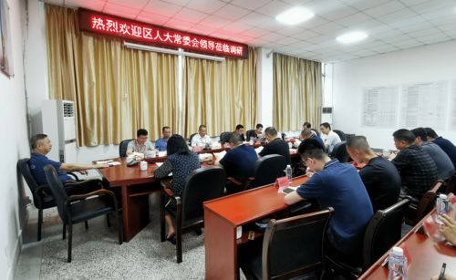 區(qū)人大常委會視察國有資產(chǎn)管理情況